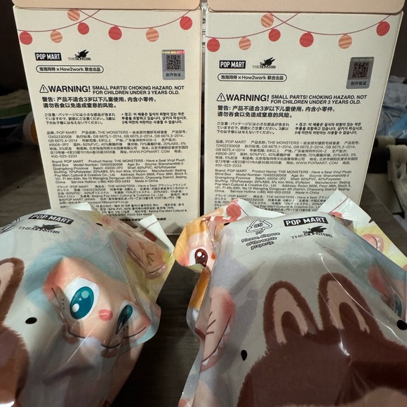 2 Pop Mart Have A Seat Labubu - Picture 2 of 2